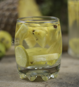 Pineapple Lemon Detox Water Recipe